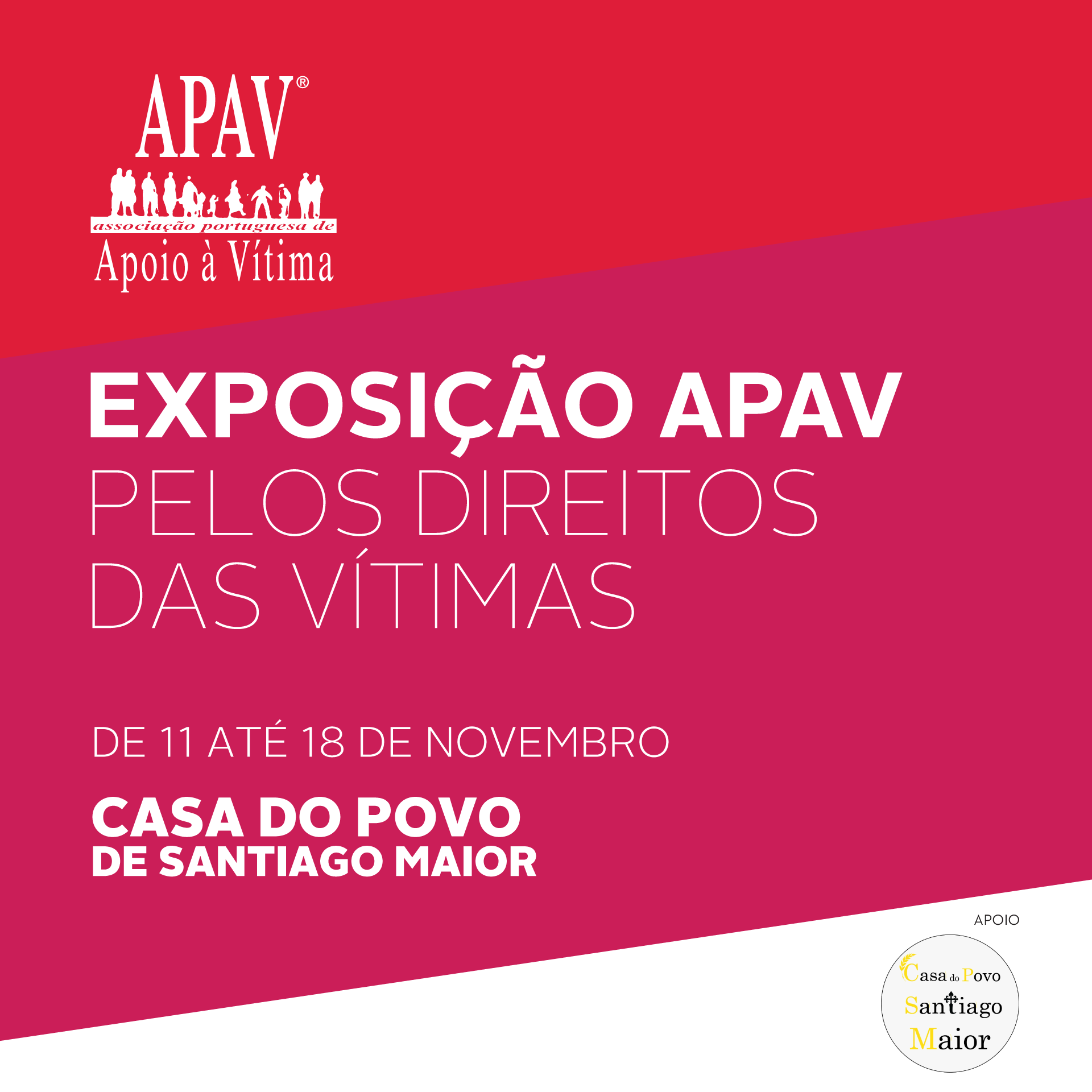Exposição APAV Santiago Maior