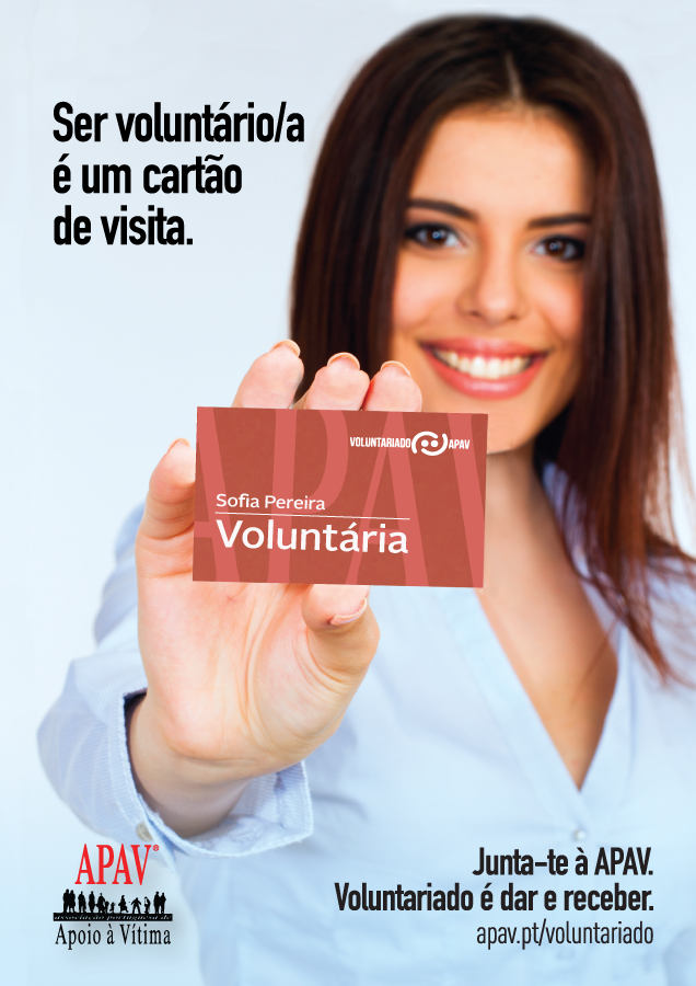 Cartaz A3 Voluntariado Mulher