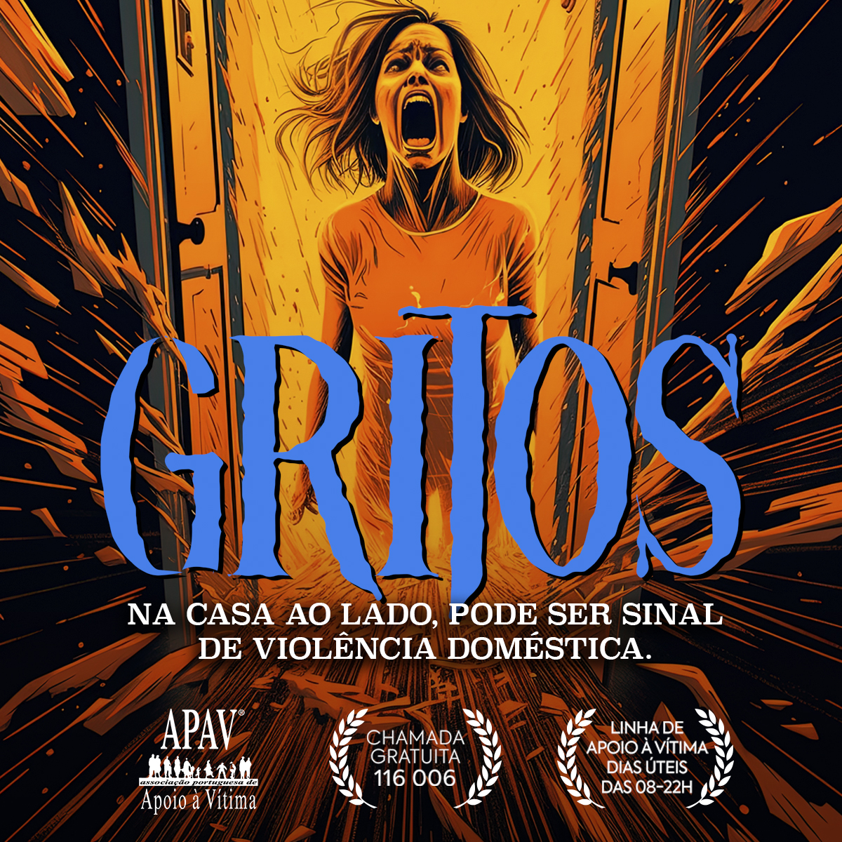 VIOLENCIA DOM GRITOS 1200X1200