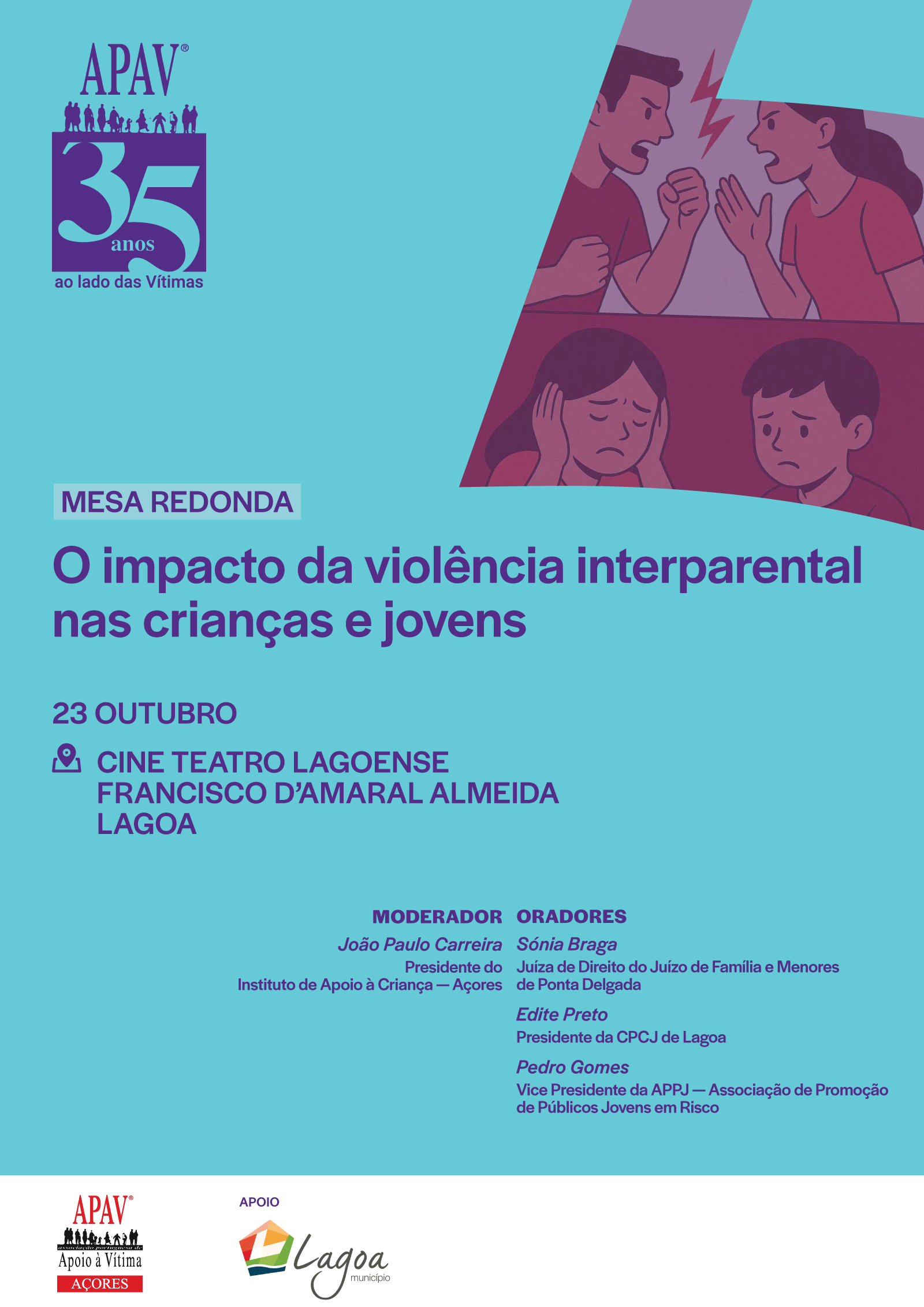 Cartaz MesaRedonda Lagoa