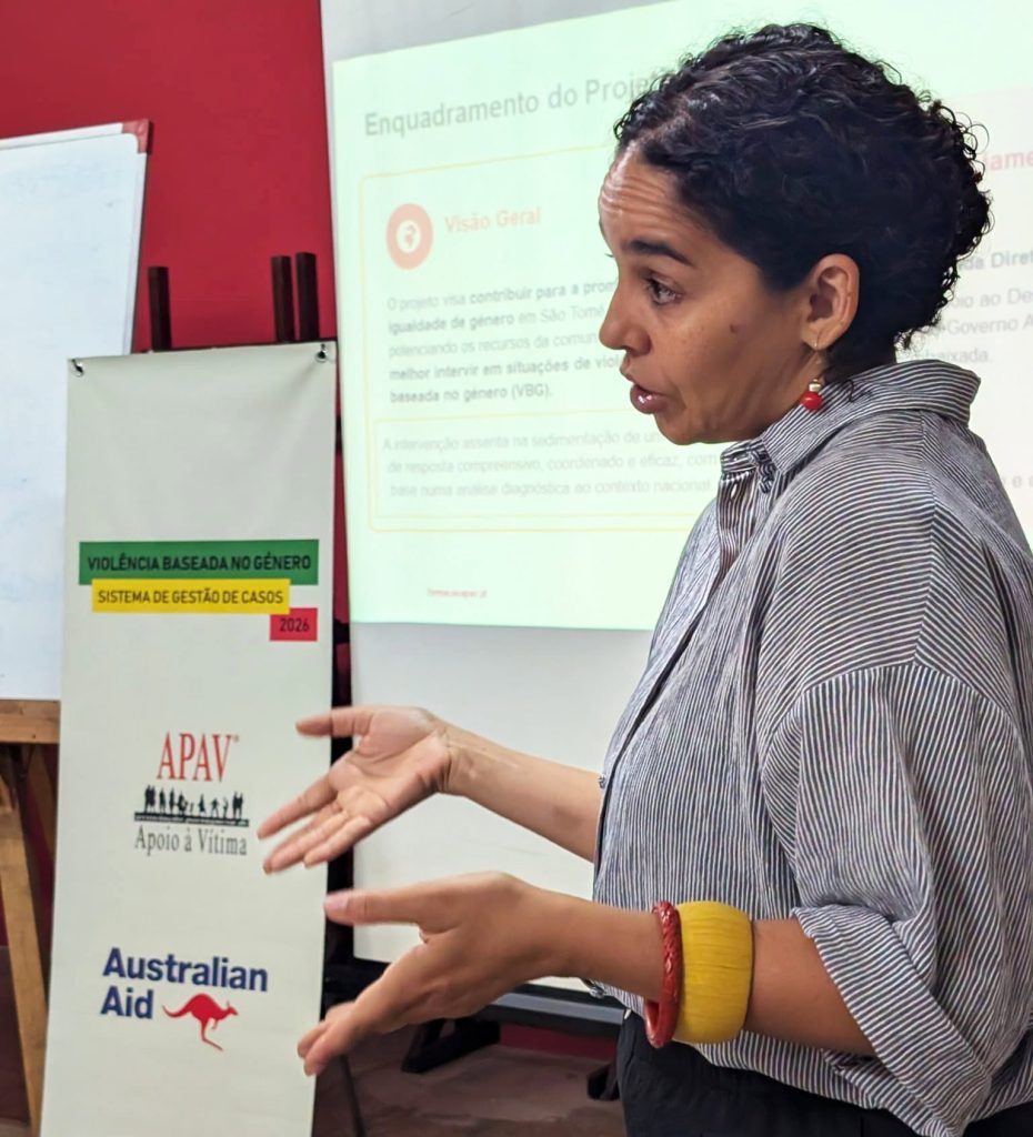 APAV desenvolve iniciativas de sensibilização sobre violência baseada no género em São Tomé e Príncipe